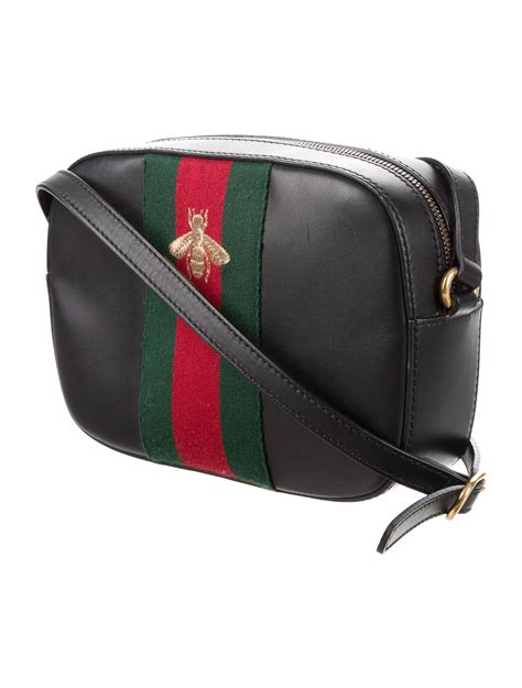 gucci webby bee crossbody|Gucci Webby Bee Crossbody Bag .